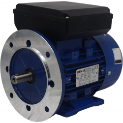 SILNIK ELEKTRYCZNY 0,55kW 230V 1420obr 1FAZOWY KONDENSATOR PRACY ROZRUCHU